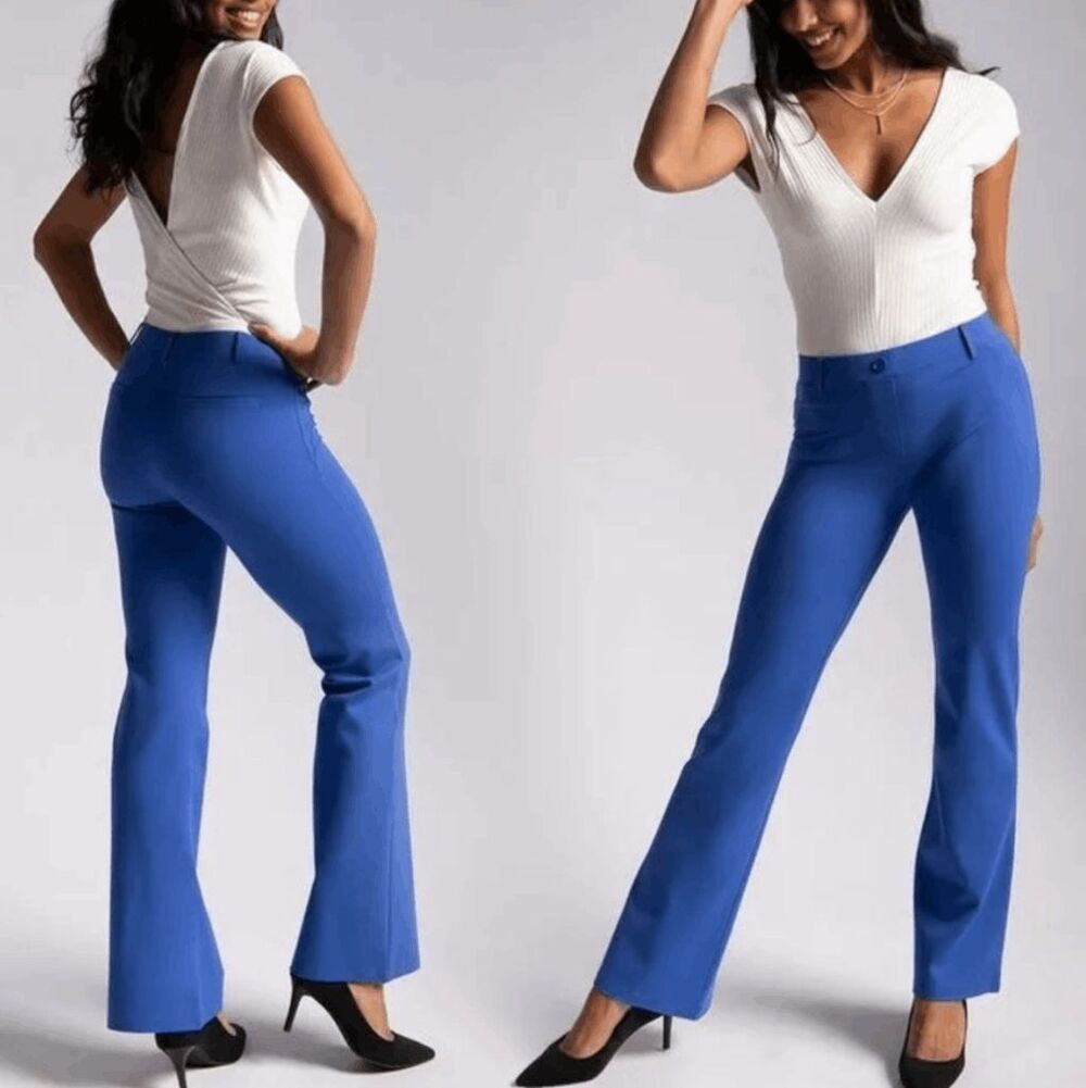 New Betabrand Aegean Bootcut Classic Dress Pant Yoga Pants XLarge Petite